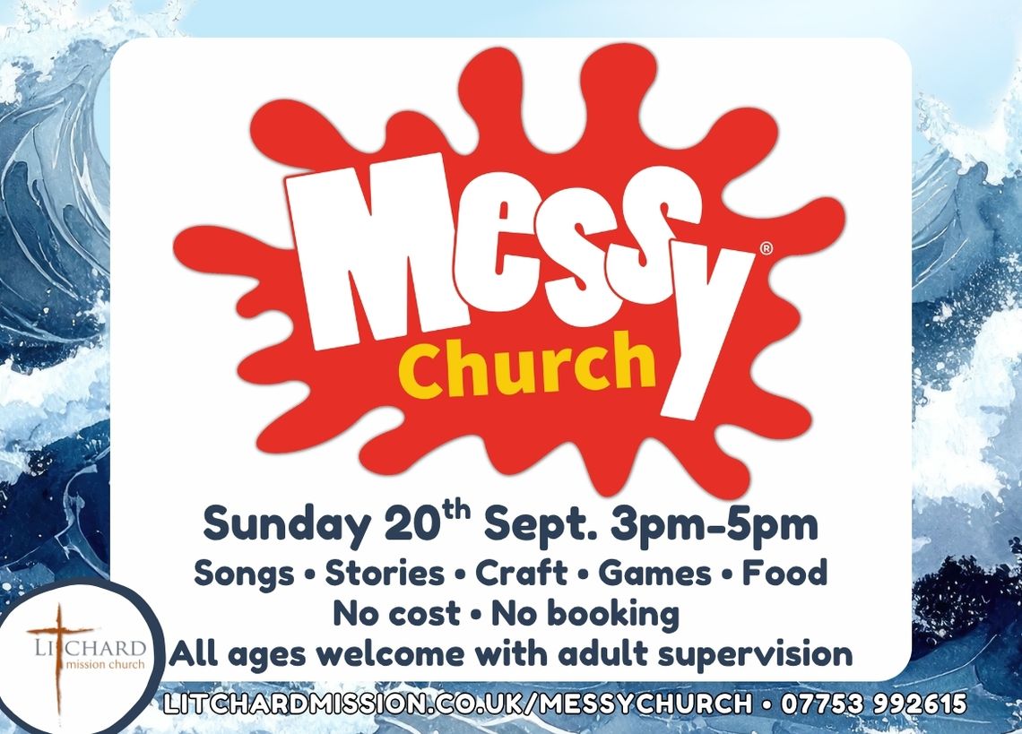 Messy Church - September 20th 2026 flyer image